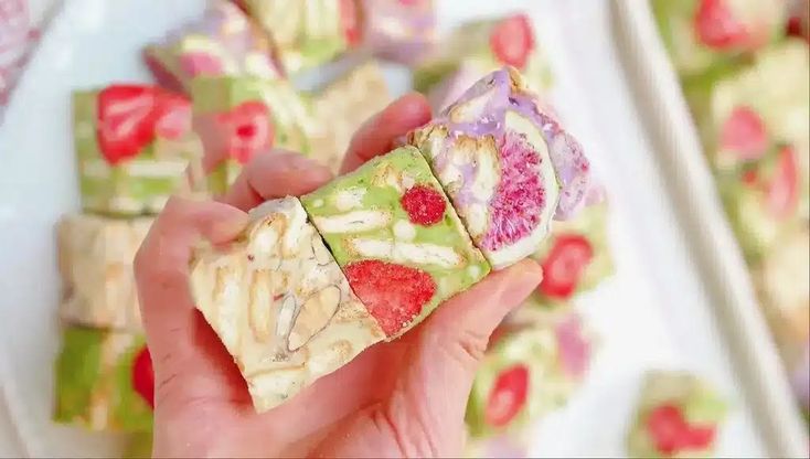 CÁCH LÀM KẸO NOUGAT ÍT ĐƯỜNG - THƠM NGON, TỐT CHO SỨC KHỎE