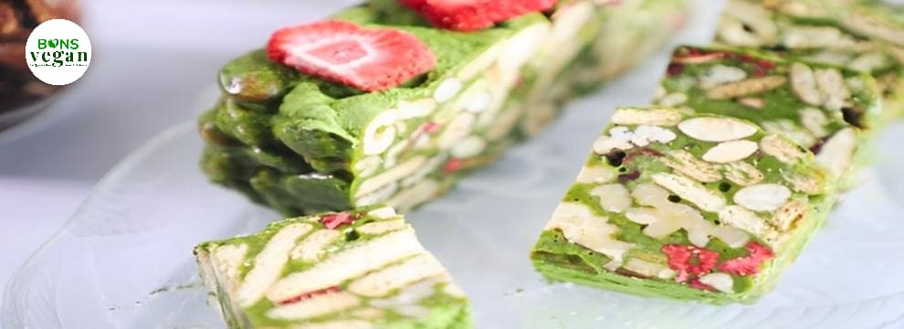 Cách Làm Kẹo Nougat Matcha Mềm Dẻo, Vị Thanh Mát