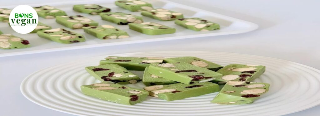 Công Thức Làm Kẹo Nougat Vị Matcha Ít Đường Dễ Thành Công