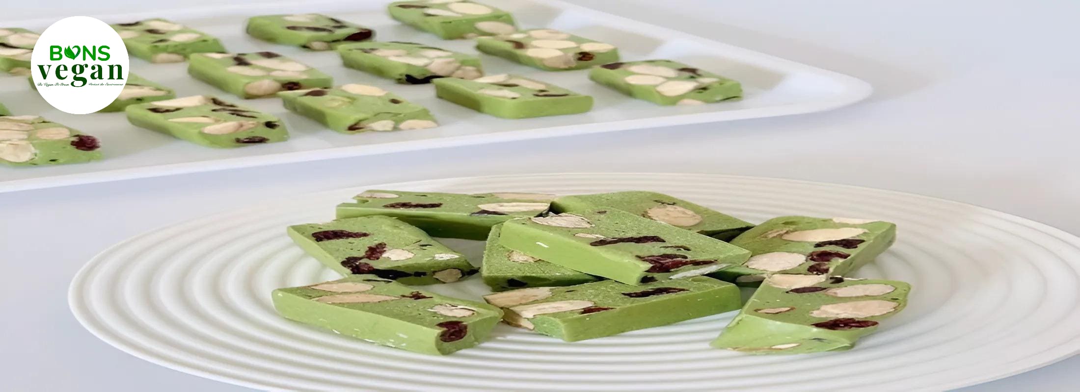 Công Thức Làm Kẹo Nougat Vị Matcha Ít Đường Dễ Thành Công