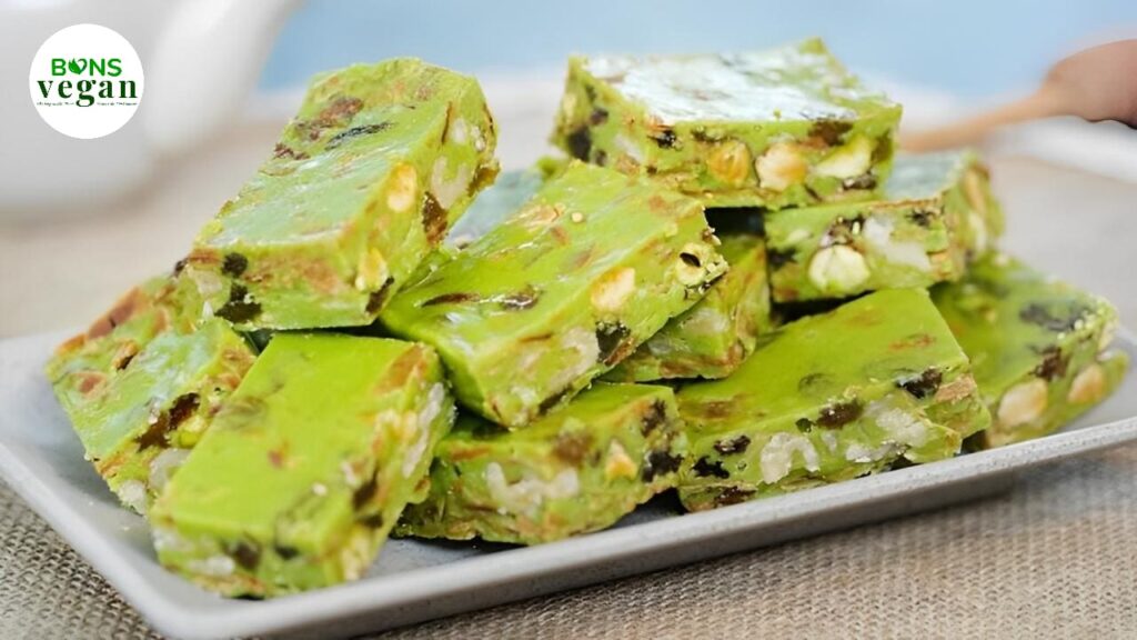 Cách Làm Kẹo Nougat Matcha Mềm Dẻo, Vị Thanh Mát